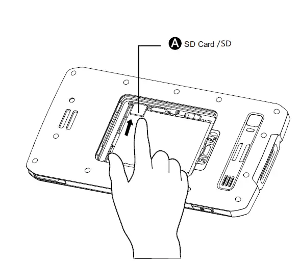 Honeywell EDA711 ScanPal Enterprise Tablet FIG 7