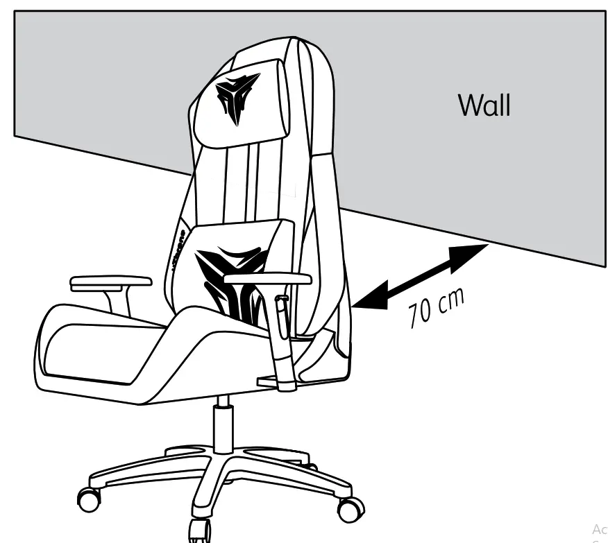 Name of parts and fuction -placing backrest cushion