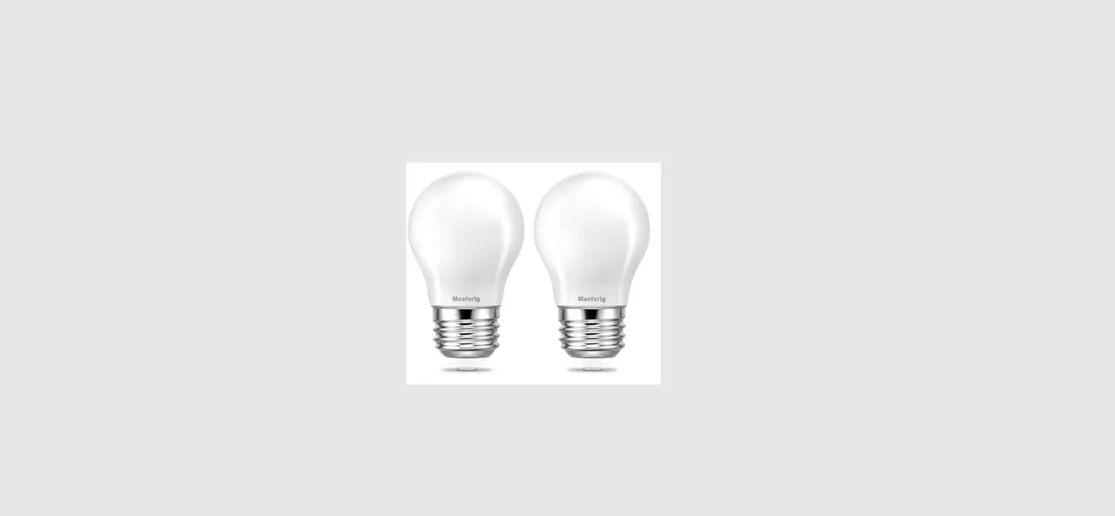 Maelsrlg E17 Base Smart Light Bulb User Guide