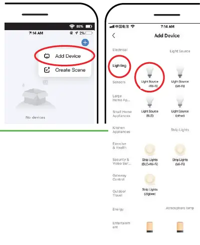 Maelsrlg E17 Base Smart Light Bulb fig 3