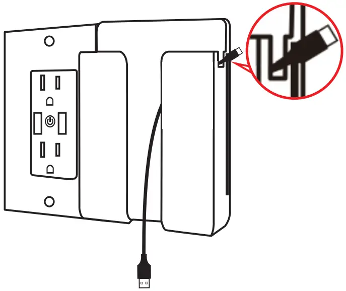 LANBON Phone Home Series Wall Mounted Wireless Charger - FIIG 13