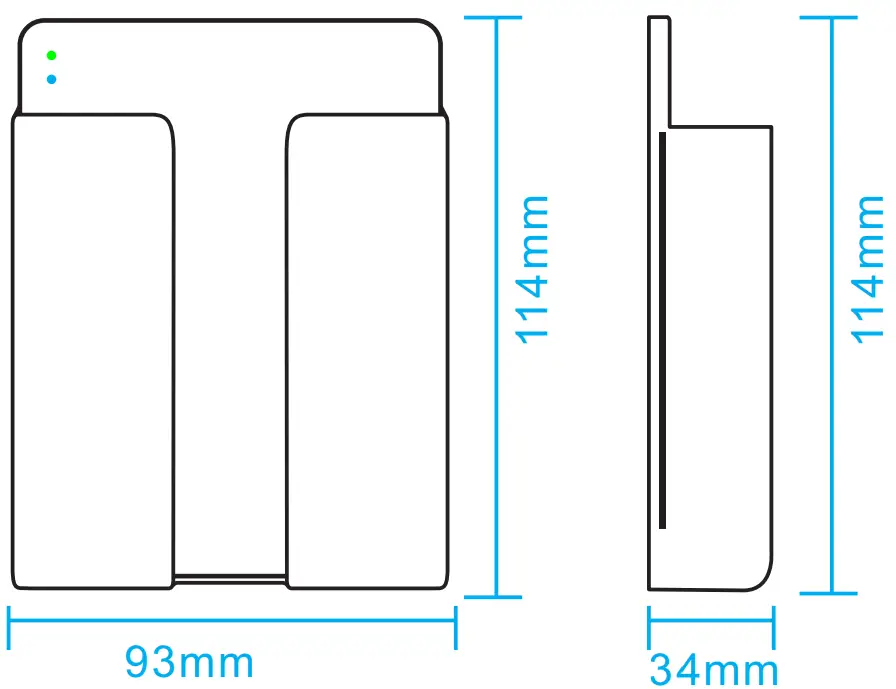 LANBON Phone Home Series Wall Mounted Wireless Charger - FIIG 15