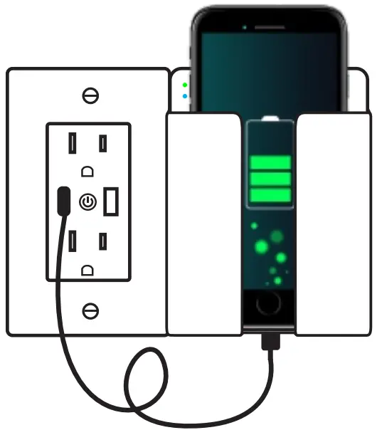 LANBON Phone Home Series Wall Mounted Wireless Charger - FIIG 9