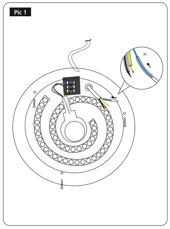 hama 00176604 WiFi Ceiling Light - fig