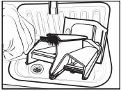 Miele Washing machine User Guide - Clean the fabric softener channel using a brush and warm water