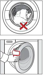 Miele Washing machine User Guide - Closing the door