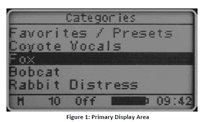 FOXPRO INF1 Inferno Electronic Predator Call fig 3
