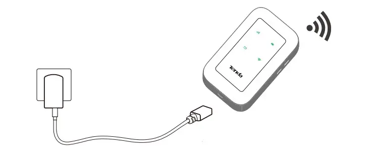 Tenda 4G180 4G LTE Advanced Pocket Mobile Wi-Fi Router - Charge 2