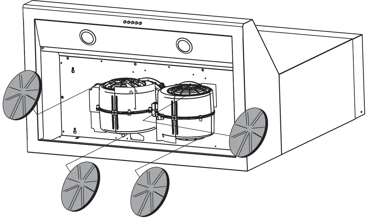 THOR KITCHEN TRH4806 48-Inch Wall Mounted Range Hood 13