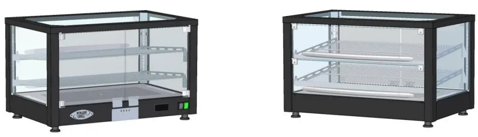 EQUIPEX WD-780B-2-SS Self-Serve Warming Display-fig1