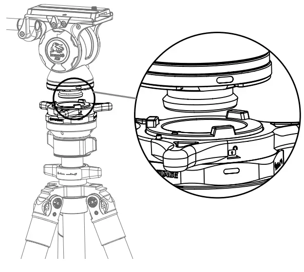 IFOOTAGE SEAStars Q1S Tripod Screw Mount - fig 7