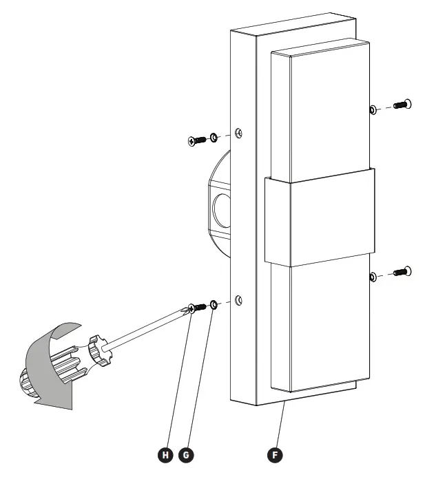 artika OUT-MF-CMB LED Wall Light Mazza - Fig13