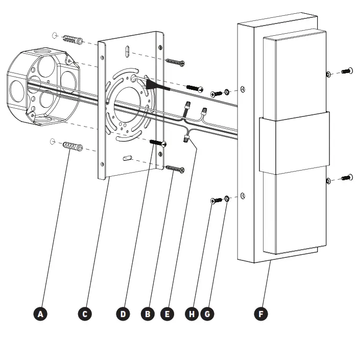 artika OUT-MF-CMB LED Wall Light Mazza - Fig6