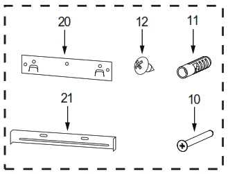 VOGUE 330197 900mm T Canopy Rangehood - fig5