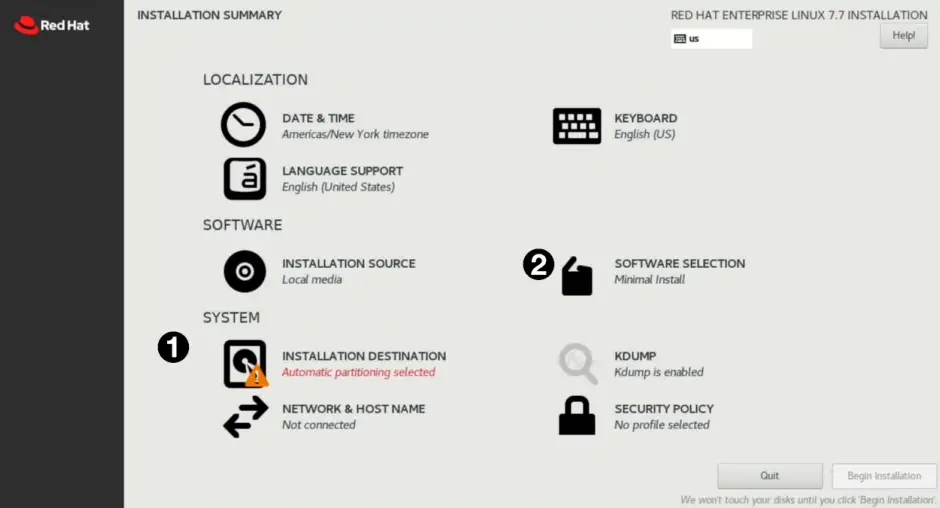 Extron Red Hat Enterprise Server - Fig 2