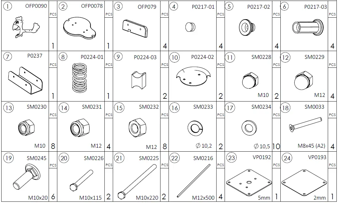 SAPEKOR-15090-Spring-Rocker-Hen-fig-1