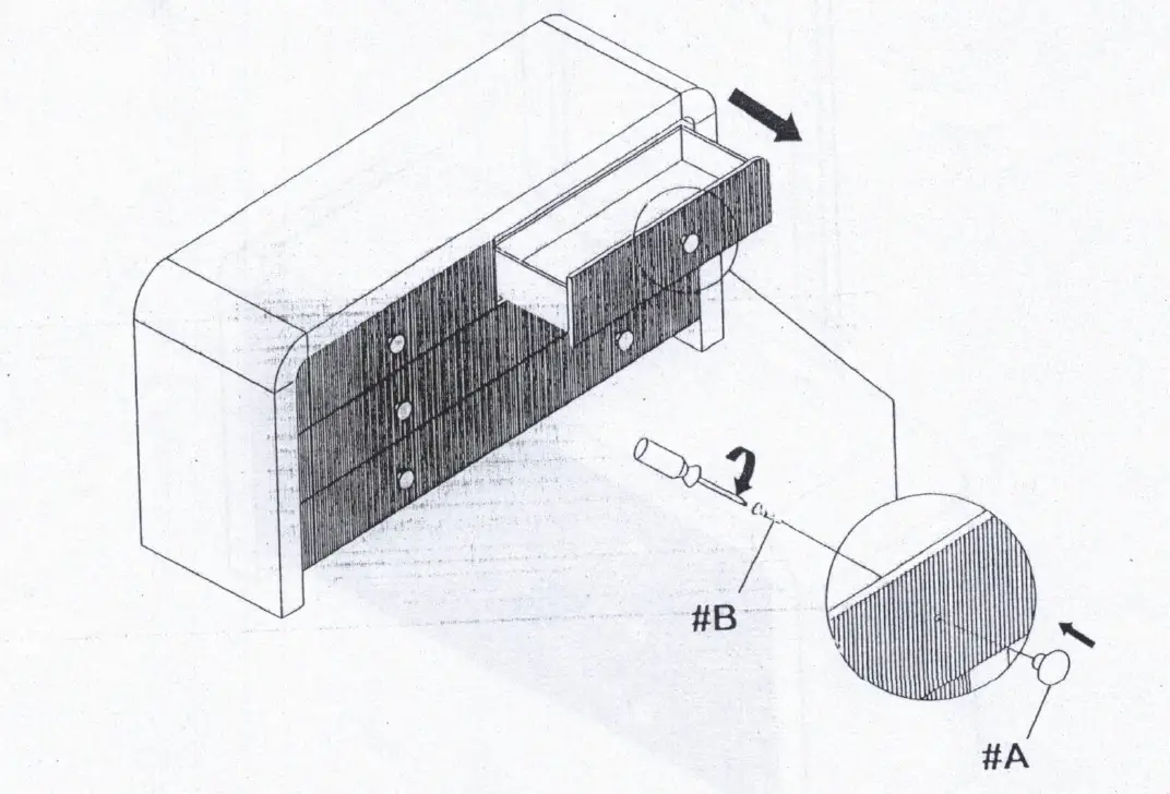 Best Master Furniture B1931WD 6 Drawer Dresser 4