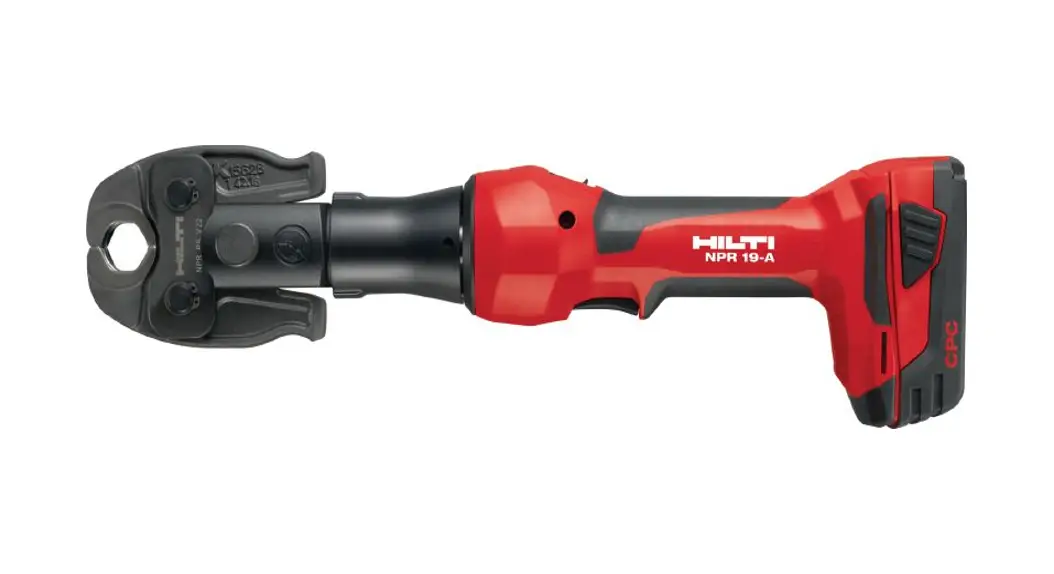 Npr 19-22hilti Cordless Hydraulic Pipe Press Tools Instruction Manual