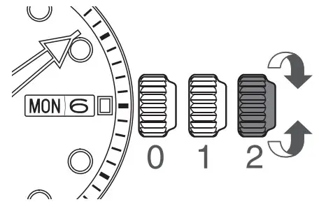 SEIKO V131 Drivers Watch for Air Diving - Figure 14