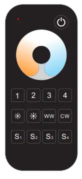 SAGE LU MEI RT2 Touch Wheel RF Remote Controller - fig2