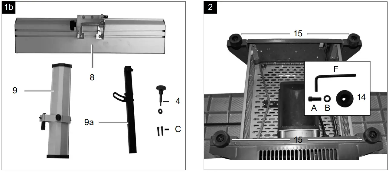 scheppach HMS1080 Jointer and Thickness Planer - Figure 3