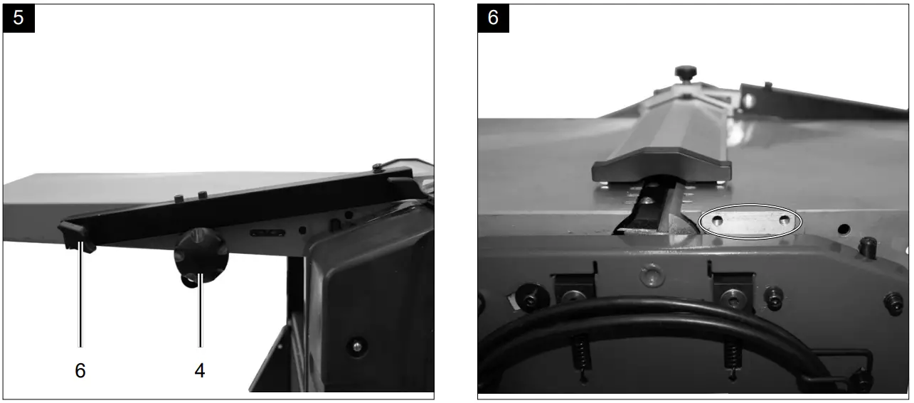 scheppach HMS1080 Jointer and Thickness Planer - Figure 6