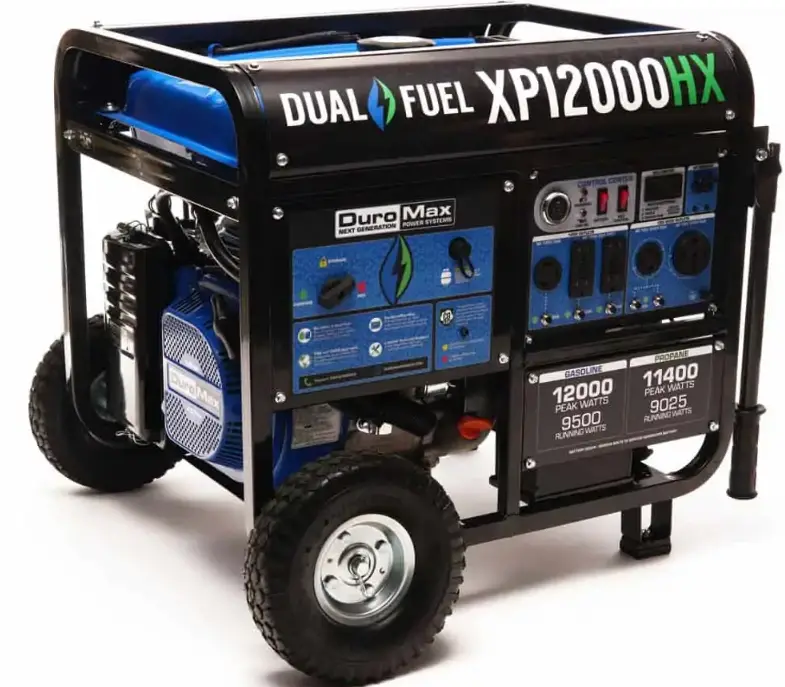Dura-Max-XP12000HX-12000-Watt-Portable-Dual-Fuel-Gas-Propane-CO-Alert-Generator-PRODUCT