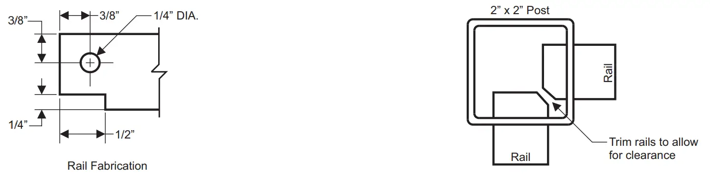 FORTRESS 1558048 4 ft. x 4 ft. Athens Pressed Spear Aluminum Gate-fig10