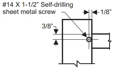 FORTRESS 1558048 4 ft. x 4 ft. Athens Pressed Spear Aluminum Gate-fig12