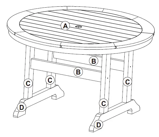 myhomore-HMP-148-01-HDPE-Outdoo- Round-Dining Table-02