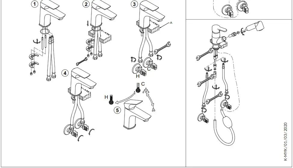 armatura M2719 990-00161 Mixer Tap - Product Overview 2