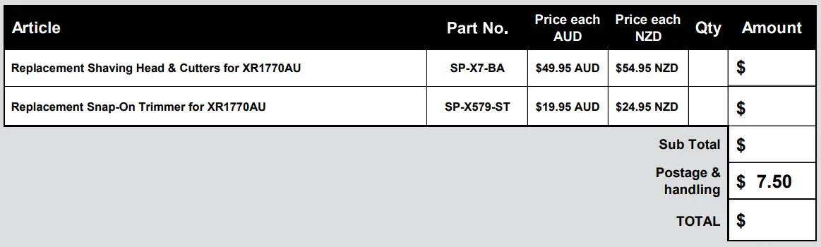 REMINGTON-XR1770AU-LIMITLESS-X7-Rotary-Shaver-FIG-4