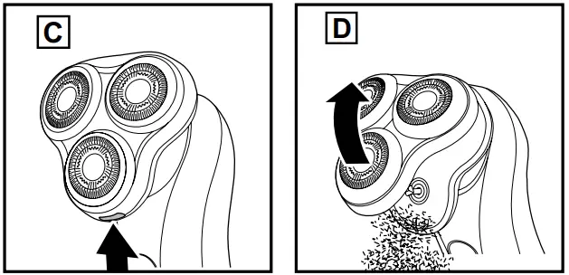 REMINGTON-XR1770AU-LIMITLESS-X7-Rotary-Shaver-FIG-6