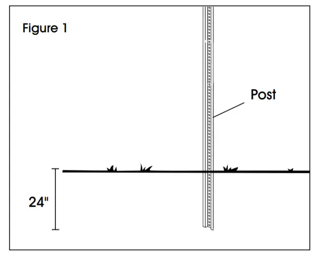ULINE DOG Waste System - assembly1