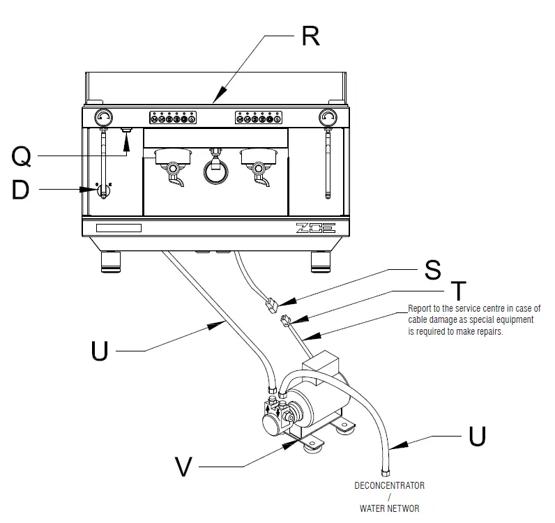 SANREMO ZOE Coffee Machine fig 6