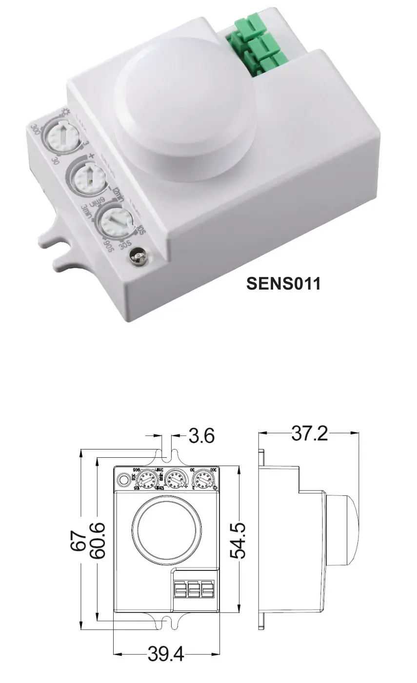 CLA Lighting SENS011 Microwave Sensor - overview