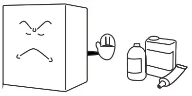 SCANCOOL SD 800 Series Upright Cooler - Precautions For Use 3