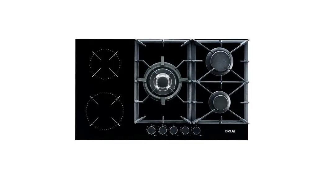 Drija Sicilia 90 Built-in-dual Stove Gas Electric User Manual
