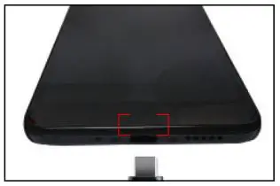 Orbic myra 5G Smart Phone - Charge Battery