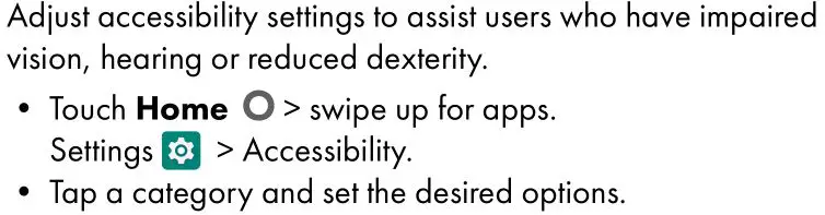 Orbic myra 5G Smart Phone - Improving Accessibility