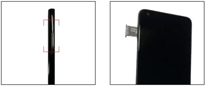 Orbic myra 5G Smart Phone - Insert microSD card