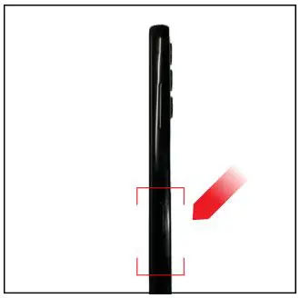 Orbic myra 5G Smart Phone - Turn Phone ON or OFF