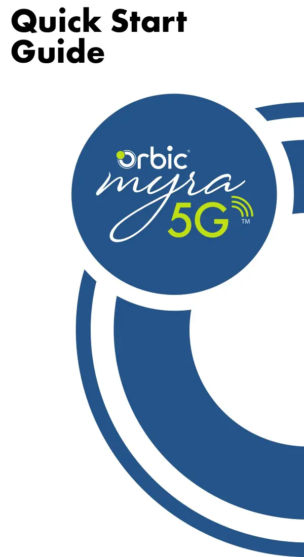 Orbic myra 5G Smart Phone User Guide
