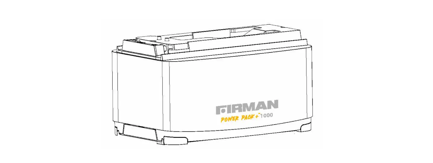 Firman B104201 Power Pack +1000 User Manual