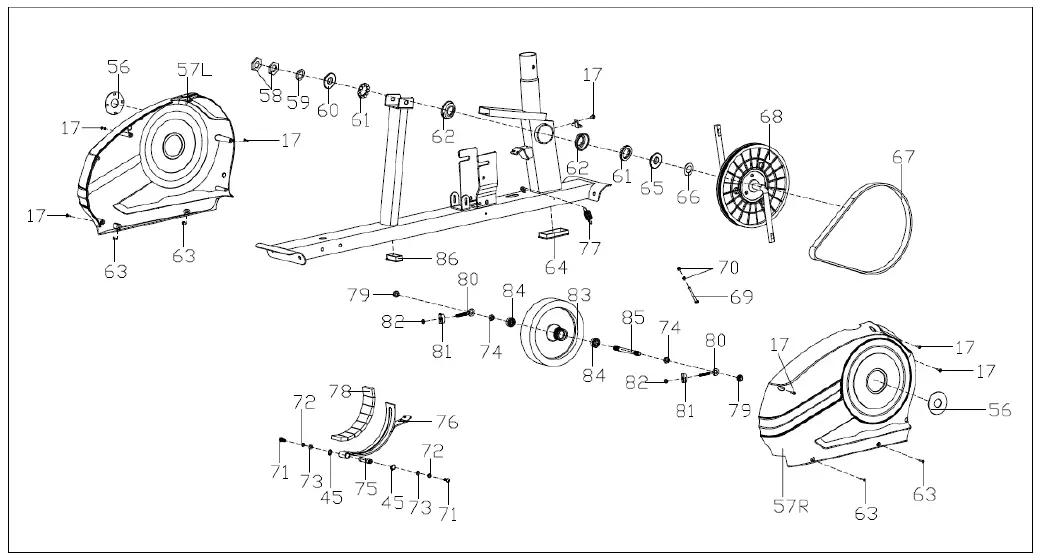 SUNNY-HEALTH-FITNESS-SF-RB422903-Essential-Interactive-Series-Recumbent-Bike-FIG 19