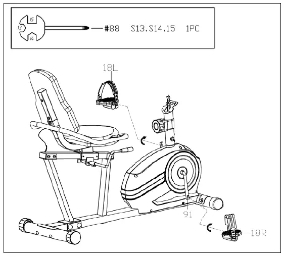 SUNNY-HEALTH-FITNESS-SF-RB422903-Essential-Interactive-Series-Recumbent-Bike-FIG 8