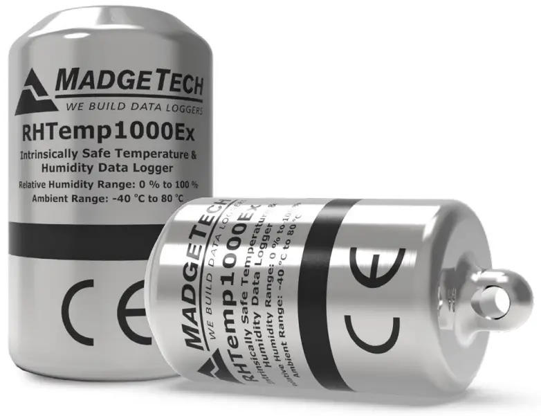 RHTemp1000Ex Intrinsically Safe Temperature and Humidity Data Logger