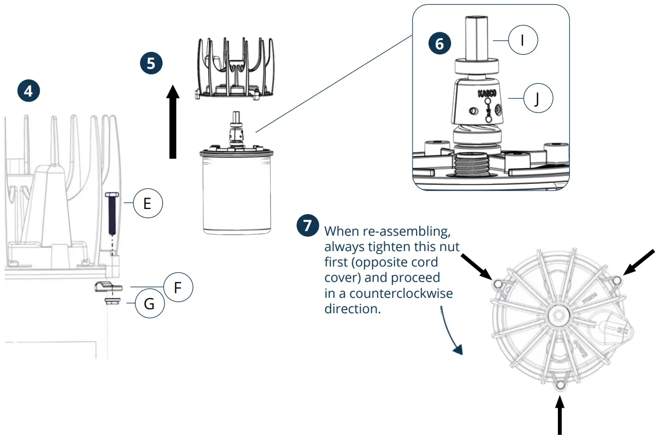 Kasco F2400CM050 AquatiClear Circulator - Figure 7