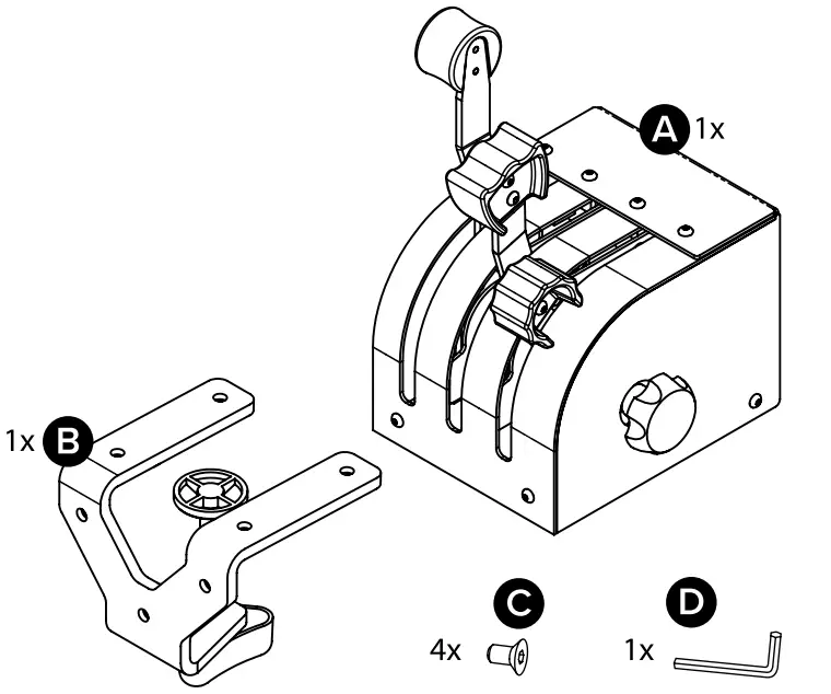 VirtualFly TQ3 and TQ3 Plus Throttle Quadrant-fig2