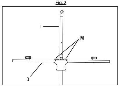 FIET WORK20000 Lumens Dual-Head LED Worklight - Assembly 2